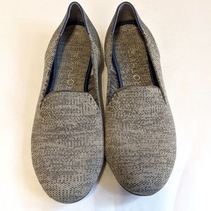 Rothy's taupe heather loafers, retired color